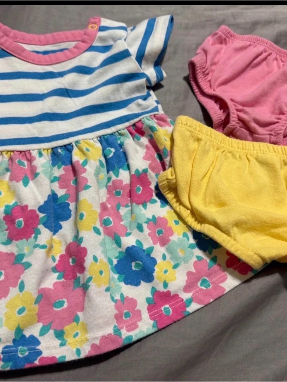 Healthtex Dress with 2 Diaper Covers